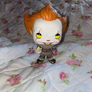 Funko Pop Figure Pennywise from IT with boat and no box :3